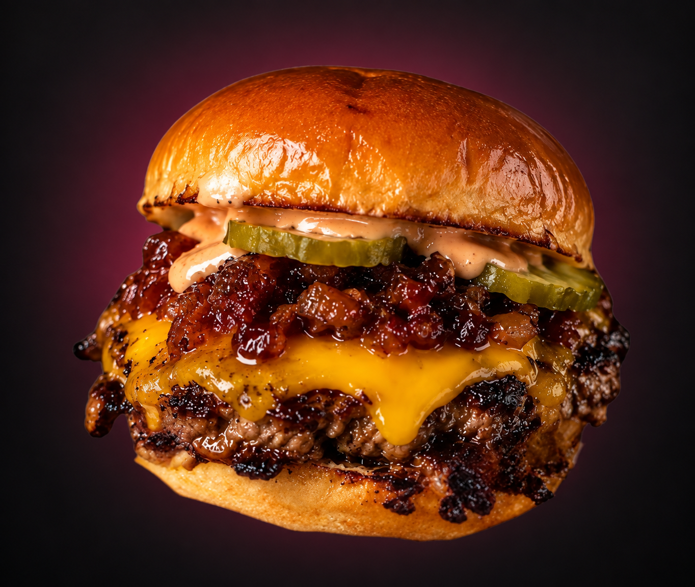 Bacon Jam burger